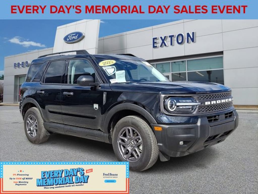Certified 2025 Ford Bronco Sport Big Bend SUV