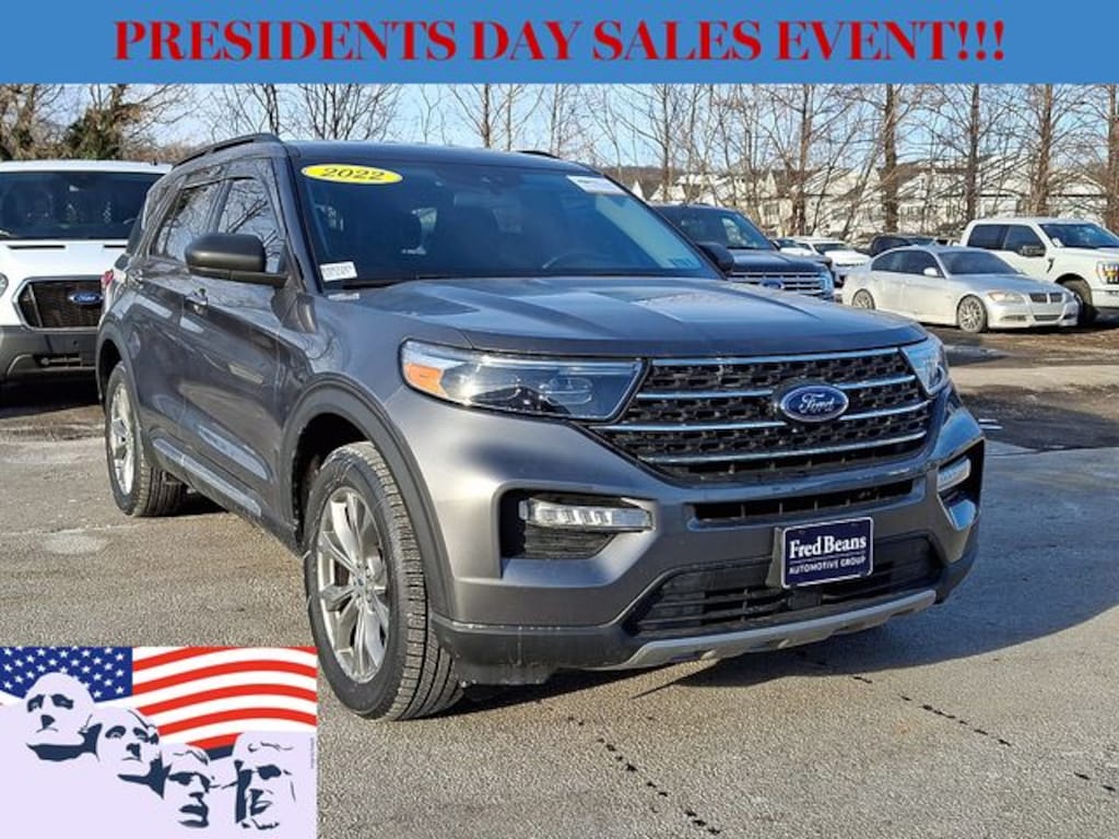 Certified 2022 Ford Explorer XLT SUV