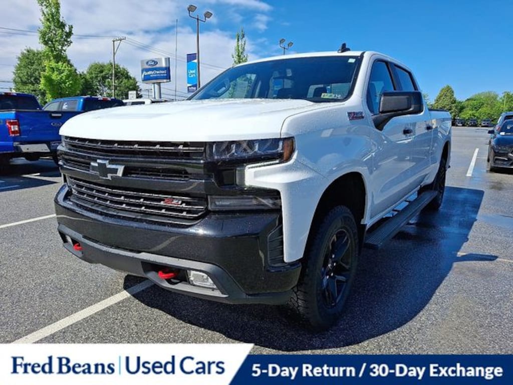 Certified 2021 Chevrolet Silverado 1500 LT Trail Boss Truck Crew Cab