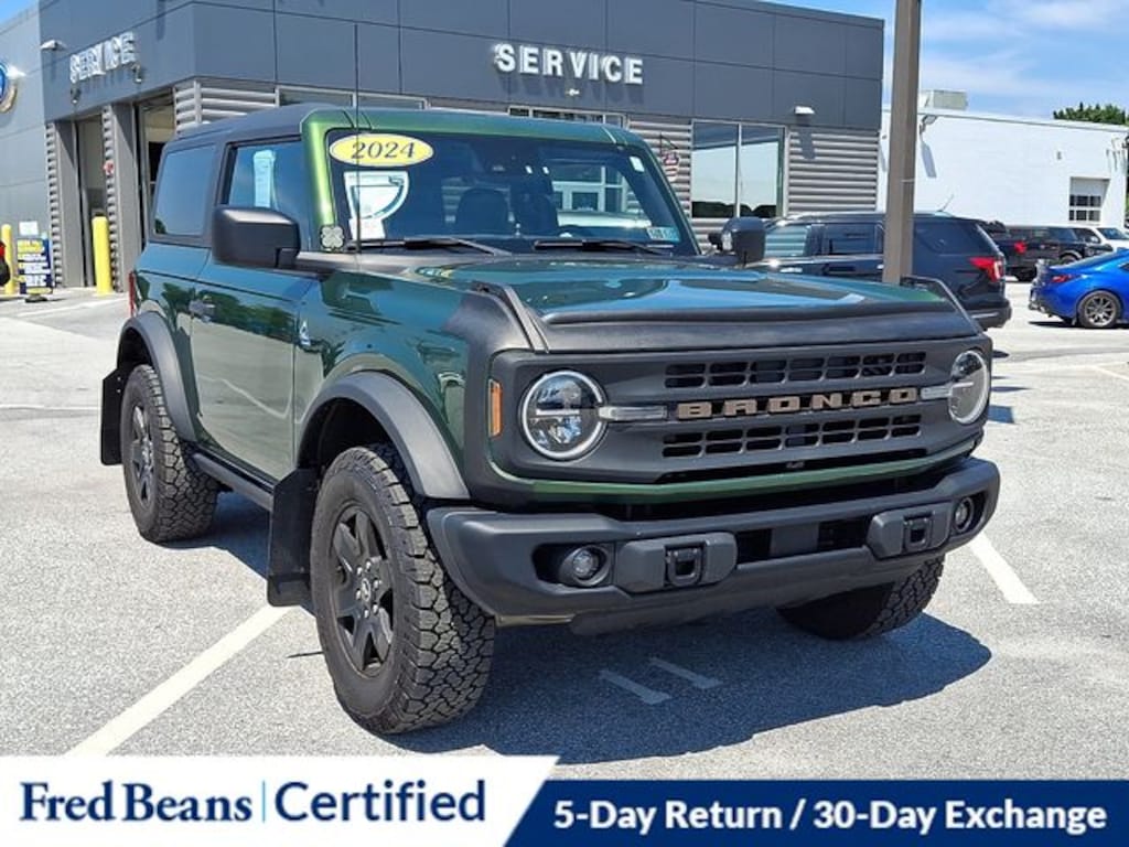 Certified 2024 Ford Bronco Black Diamond SUV