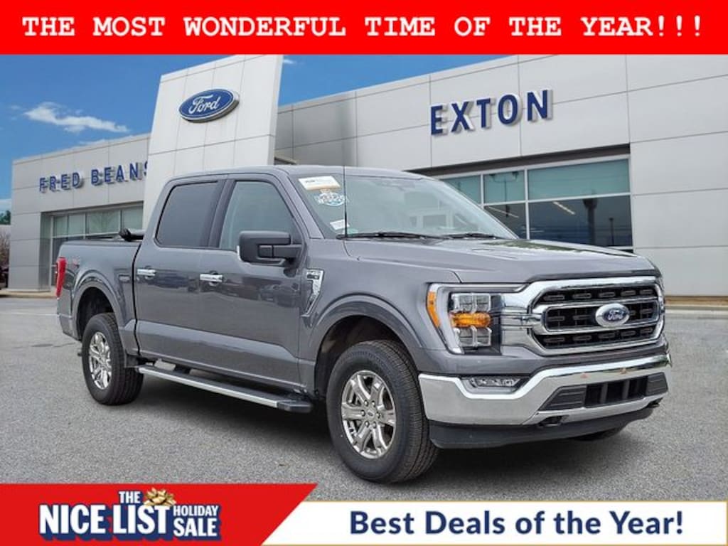 Certified 2023 Ford F-150 XLT Truck SuperCrew Cab