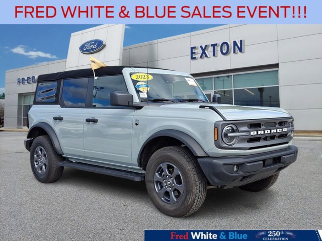 Certified 2023 Ford Bronco Big Bend SUV