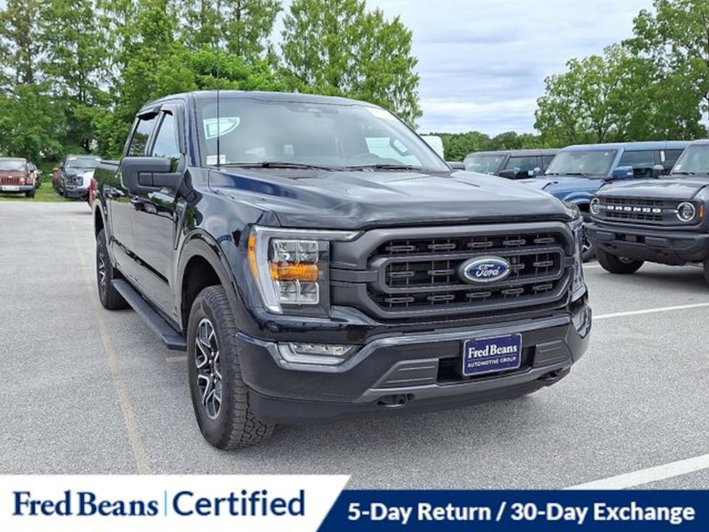 Certified 2022 Ford F-150 XLT Truck SuperCrew Cab