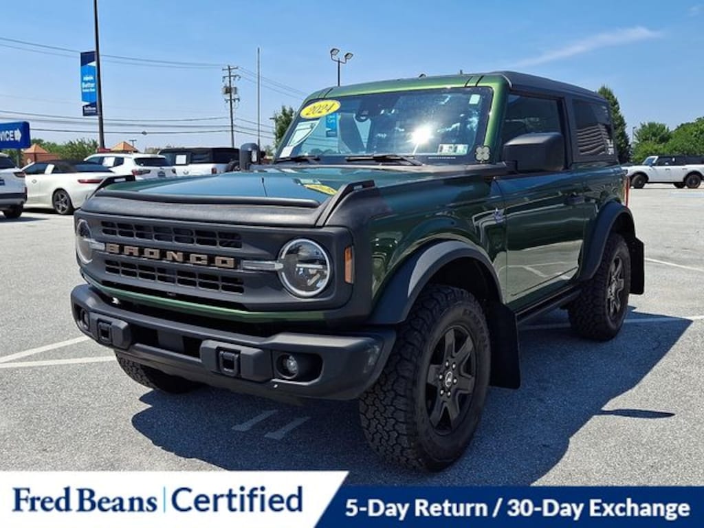 Certified 2024 Ford Bronco Black Diamond SUV