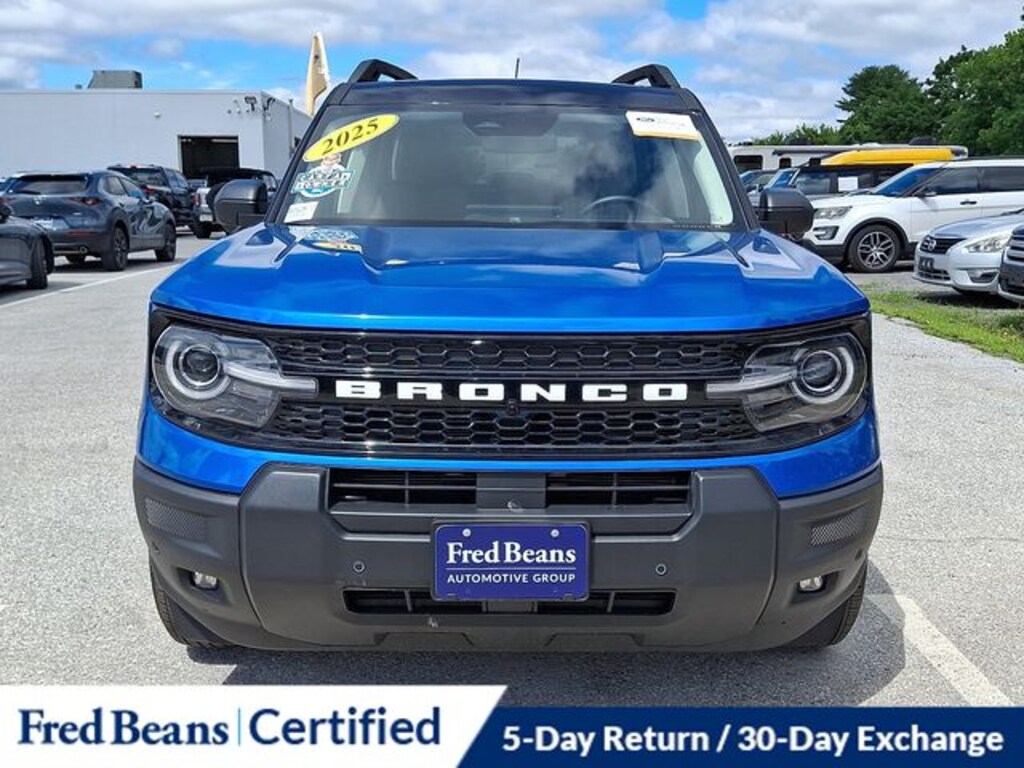 Certified 2025 Ford Bronco Sport Outer Banks SUV