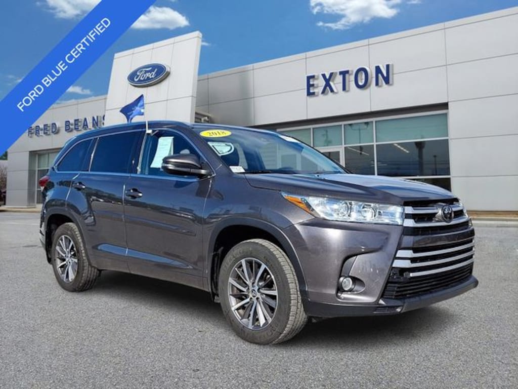 Certified 2018 Toyota Highlander XLE SUV