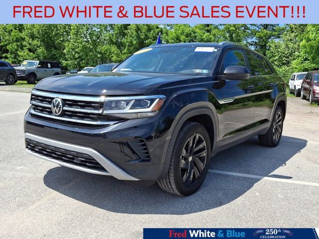 Certified 2023 Volkswagen Atlas Cross Sport 3.6L V6 SE w/Technology SUV