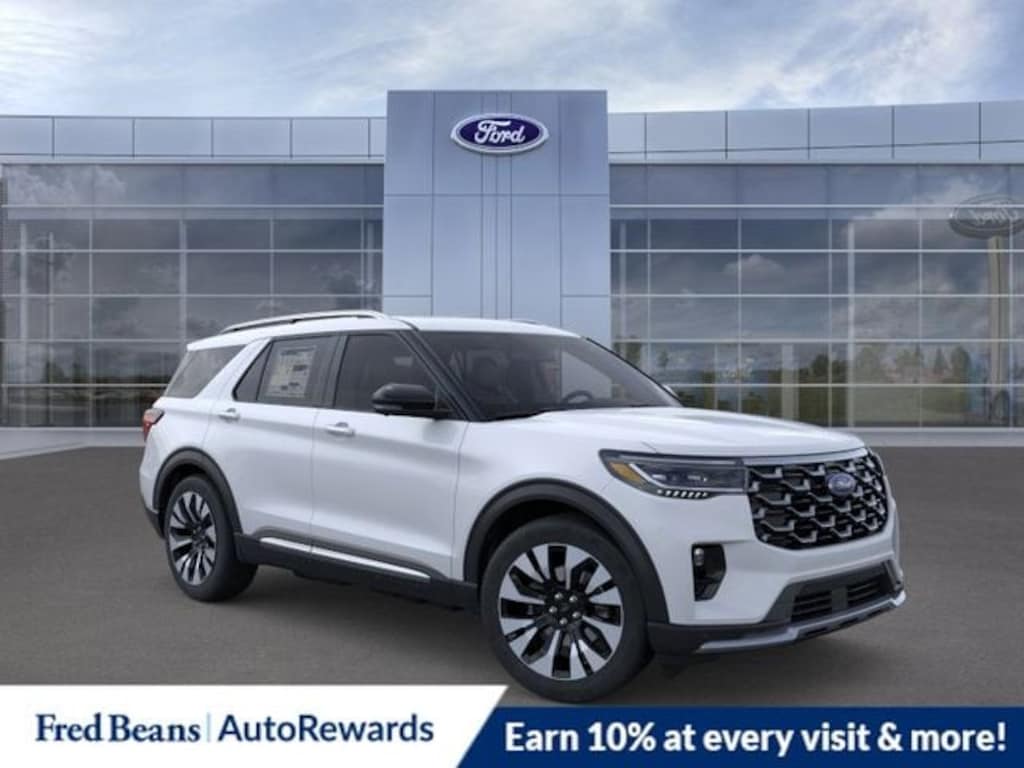New 2026 Ford Explorer Platinum SUV