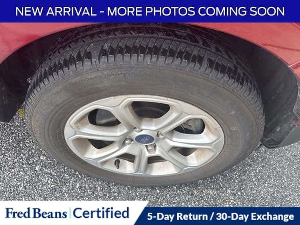 Certified 2022 Ford EcoSport SE SUV