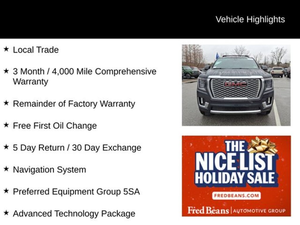 Used 2021 GMC Yukon XL Denali SUV