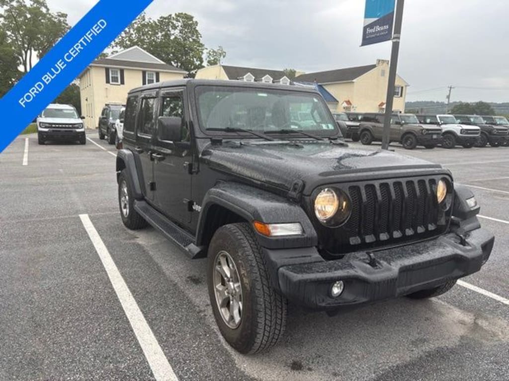 Certified 2020 Jeep Wrangler Unlimited Sport SUV