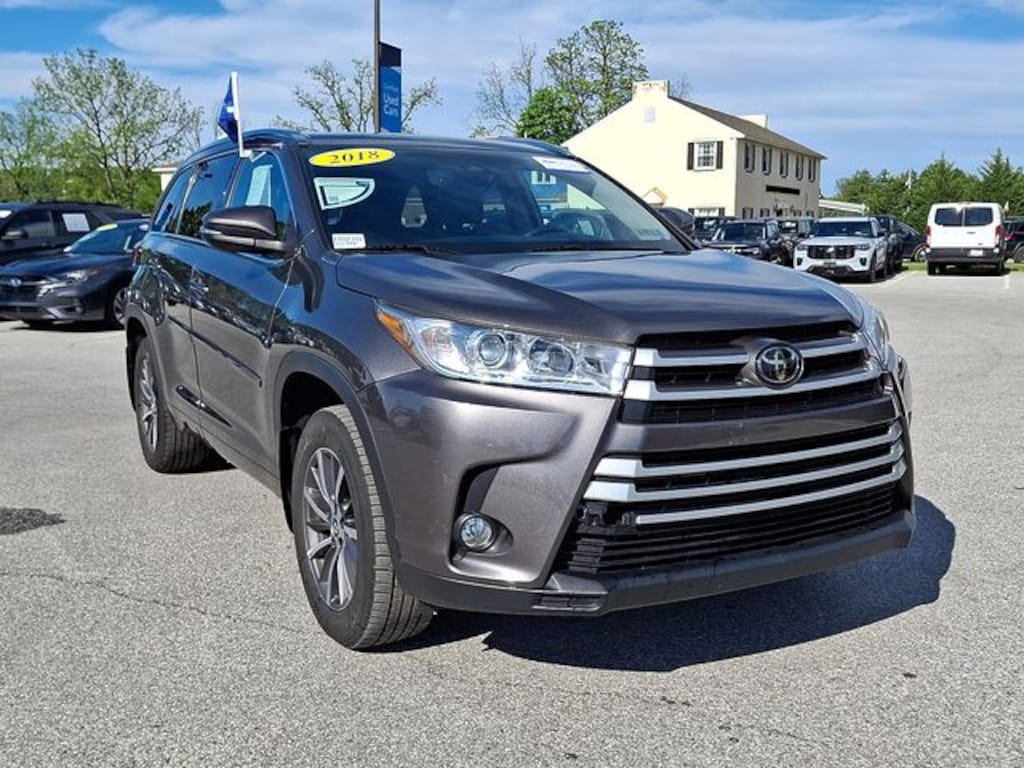 Certified 2018 Toyota Highlander XLE SUV