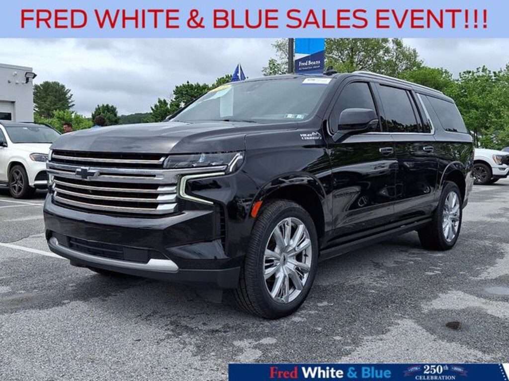 Certified 2021 Chevrolet Suburban High Country SUV