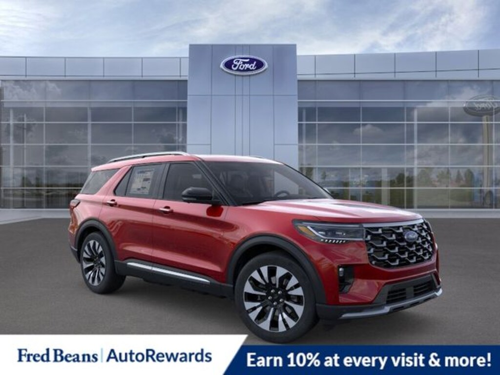 New 2026 Ford Explorer Platinum SUV