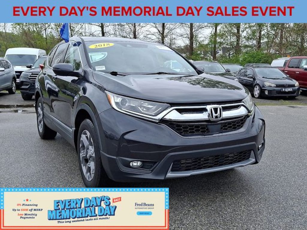 Certified 2018 Honda CR-V EX-L SUV