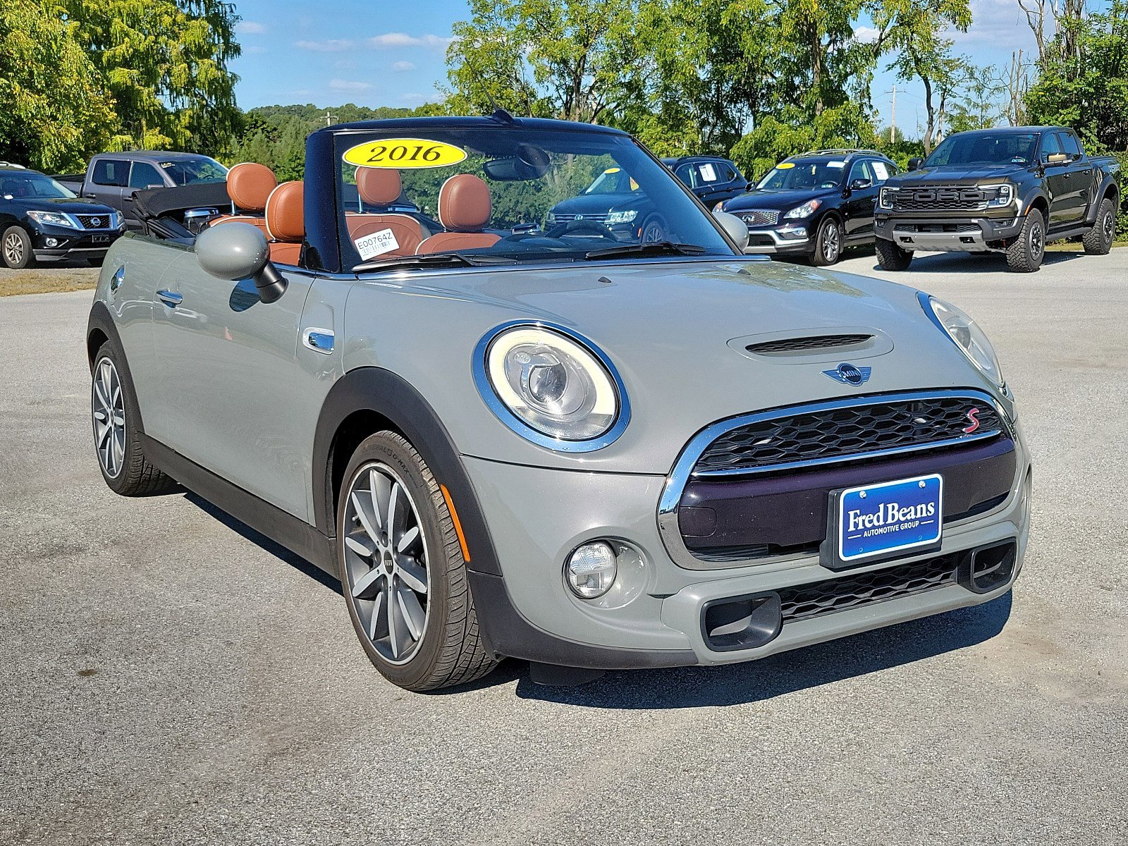 Certified 2016 MINI Cooper S with VIN WMWWG9C54G3C22390 for sale in Exton, PA