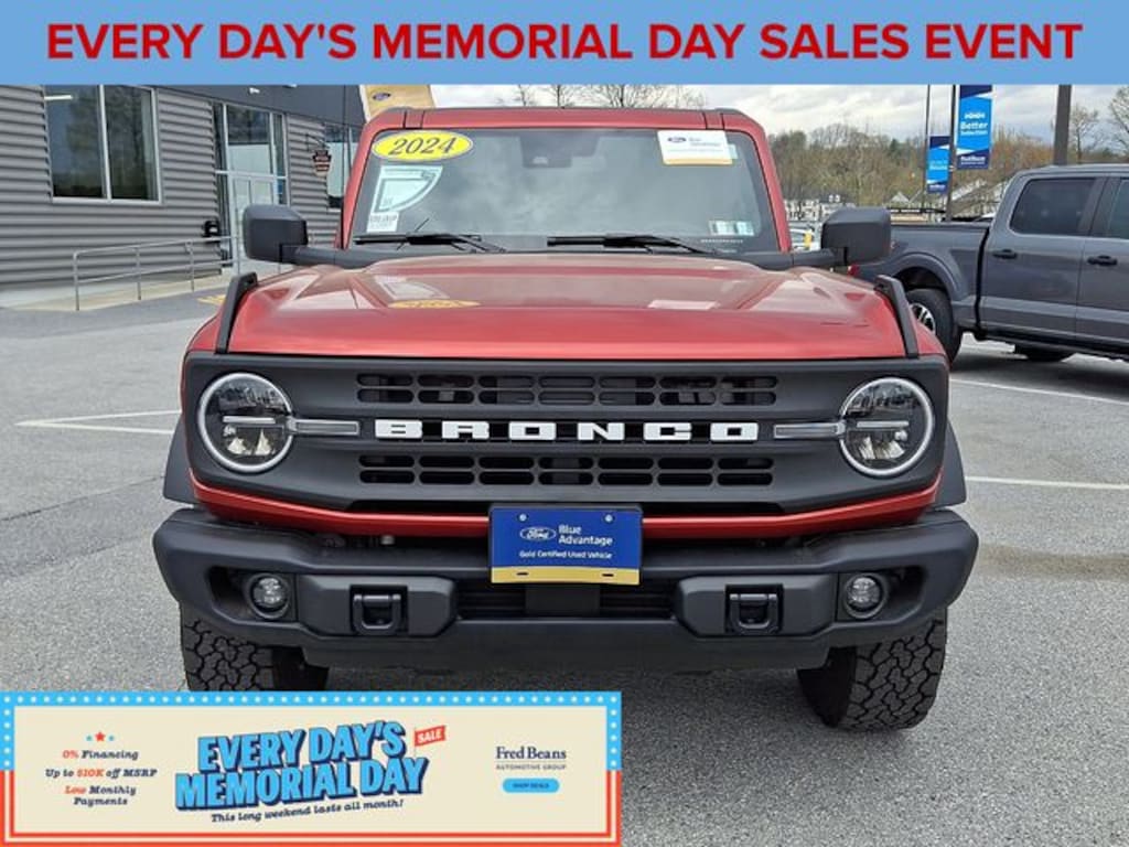 Certified 2024 Ford Bronco Black Diamond SUV
