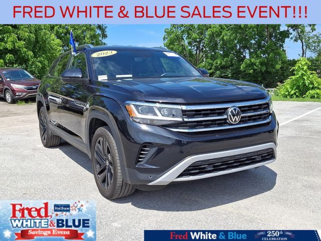 Certified 2023 Volkswagen Atlas Cross Sport 3.6L V6 SE w/Technology SUV