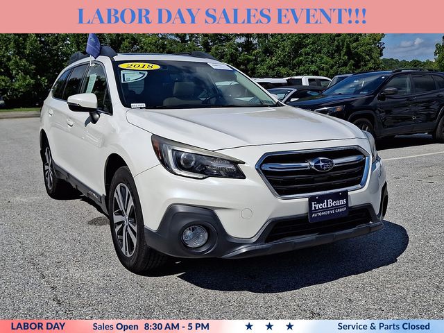 Used 2018 Subaru Outback Limited with VIN 4S4BSANC9J3337659 for sale in Exton, PA