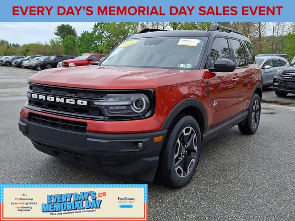 Certified 2022 Ford Bronco Sport Outer Banks SUV