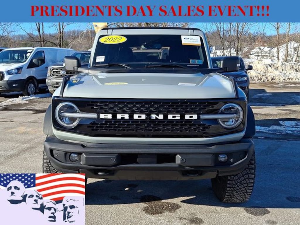 Certified 2022 Ford Bronco Wildtrak SUV