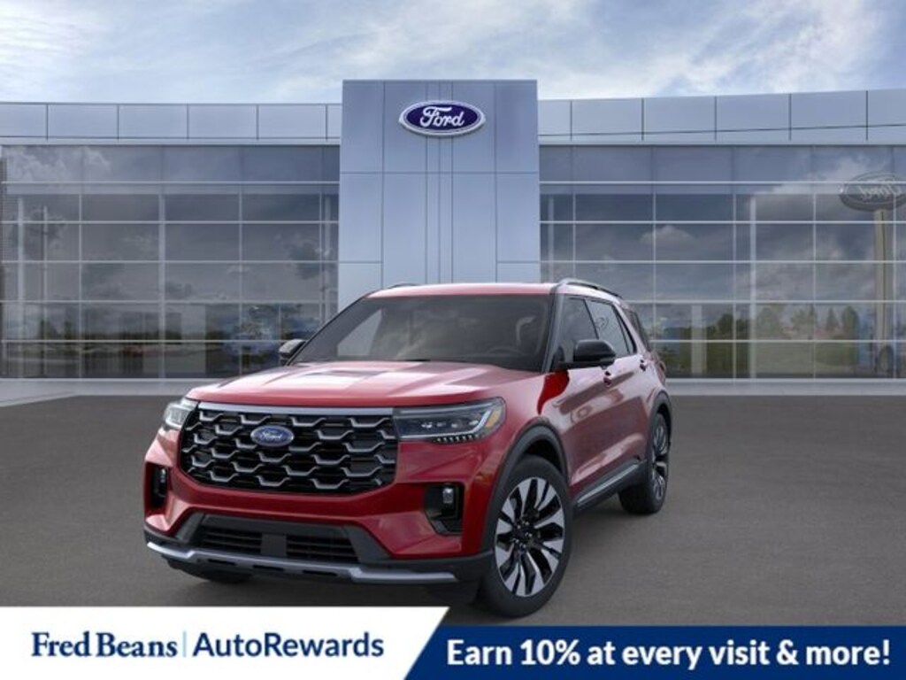 New 2026 Ford Explorer Platinum SUV