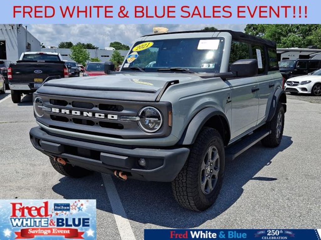 Certified 2021 Ford Bronco Big Bend SUV