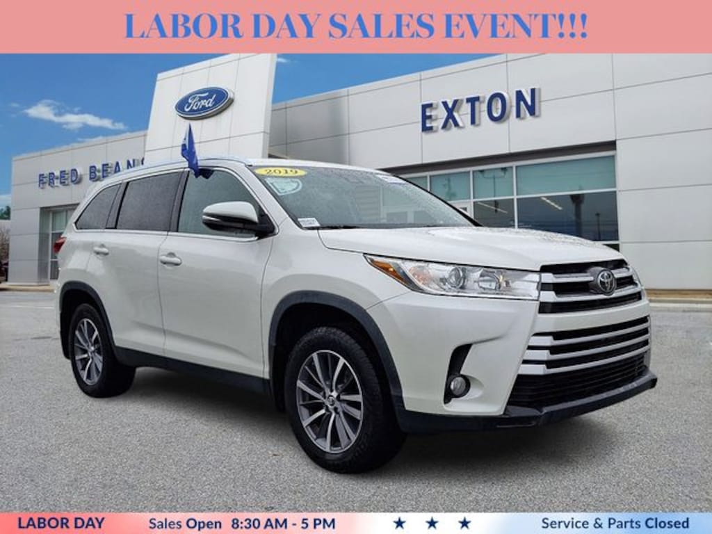 Used 2019 Toyota Highlander XLE SUV