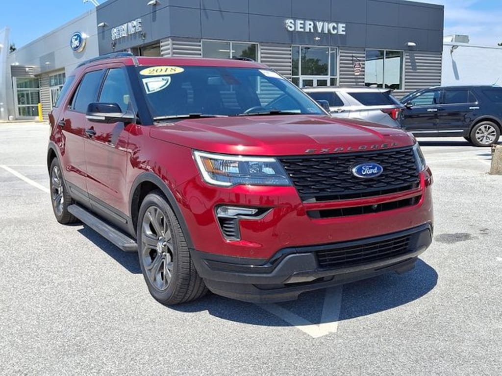 Certified 2018 Ford Explorer Sport SUV