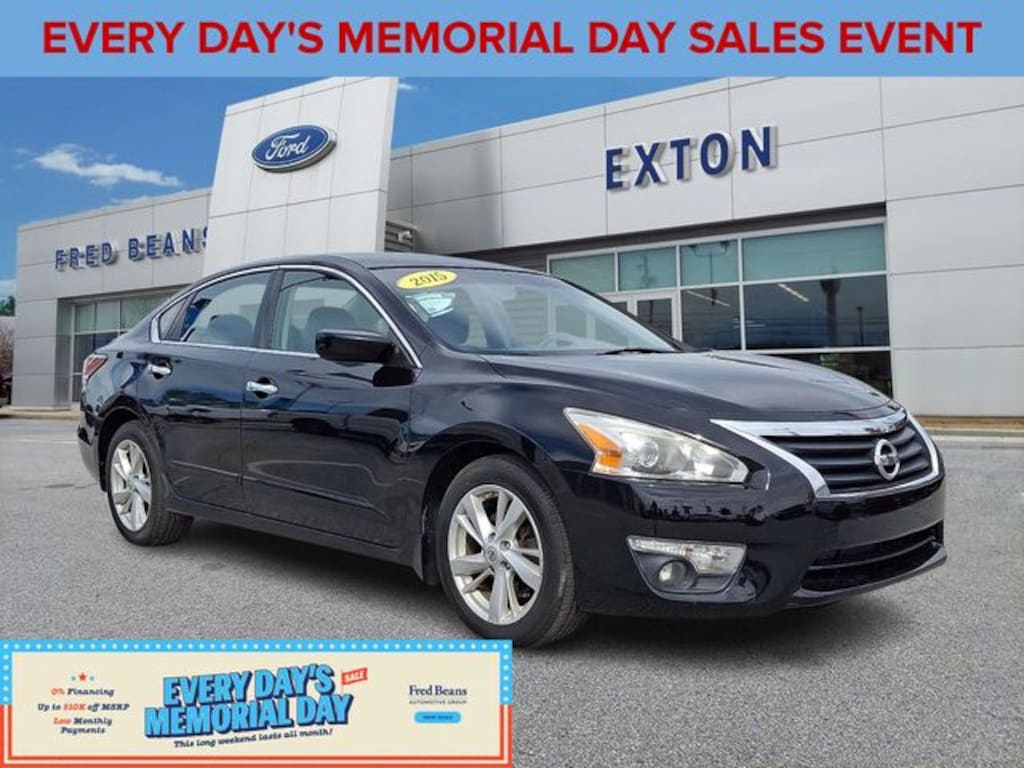 Certified 2015 Nissan Altima 2.5 SV Sedan