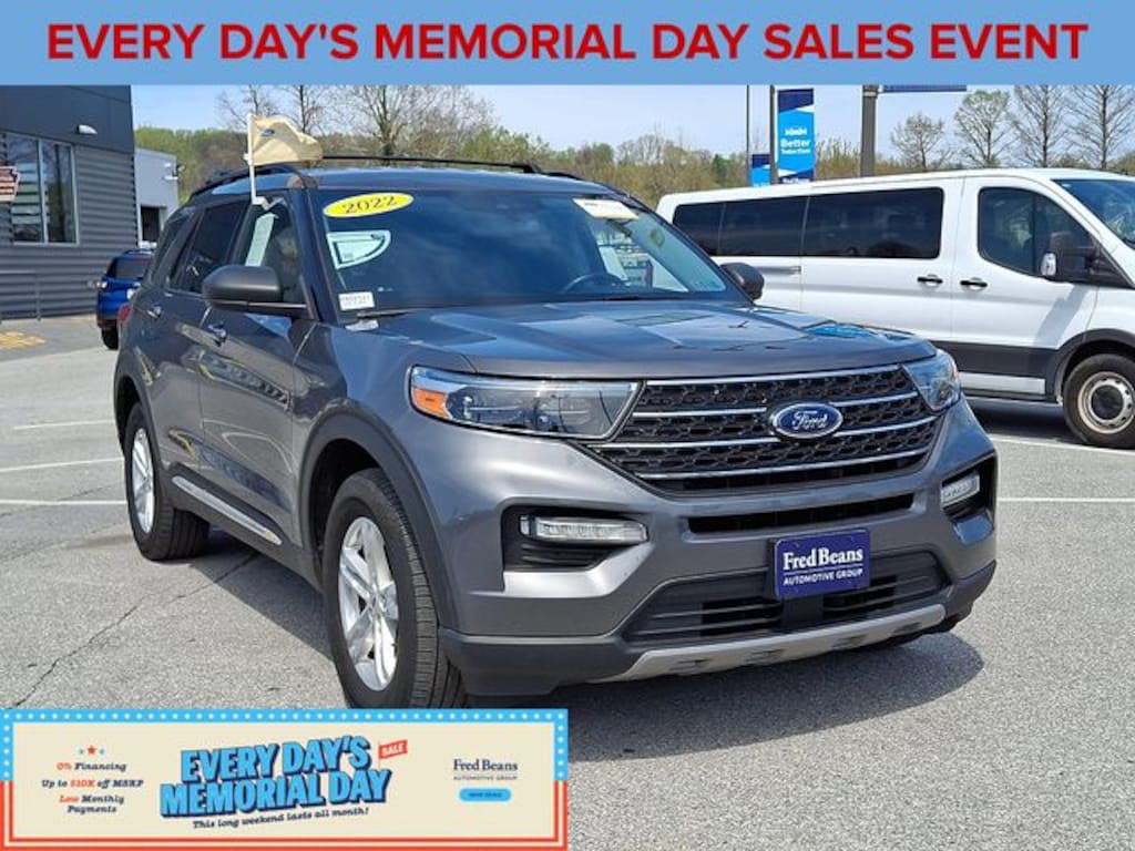 Certified 2022 Ford Explorer XLT SUV