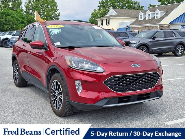 Certified 2022 Ford Escape SEL with VIN 1FMCU0KZ0NUA19060 for sale in Exton, PA