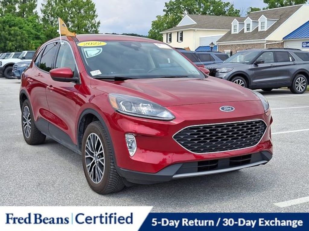 Certified 2022 Ford Escape Plug-In Hybrid SEL SUV