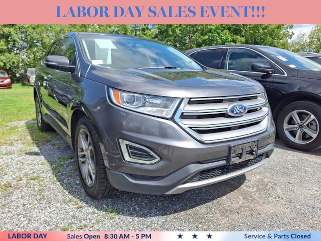 Certified 2017 Ford Edge Titanium SUV