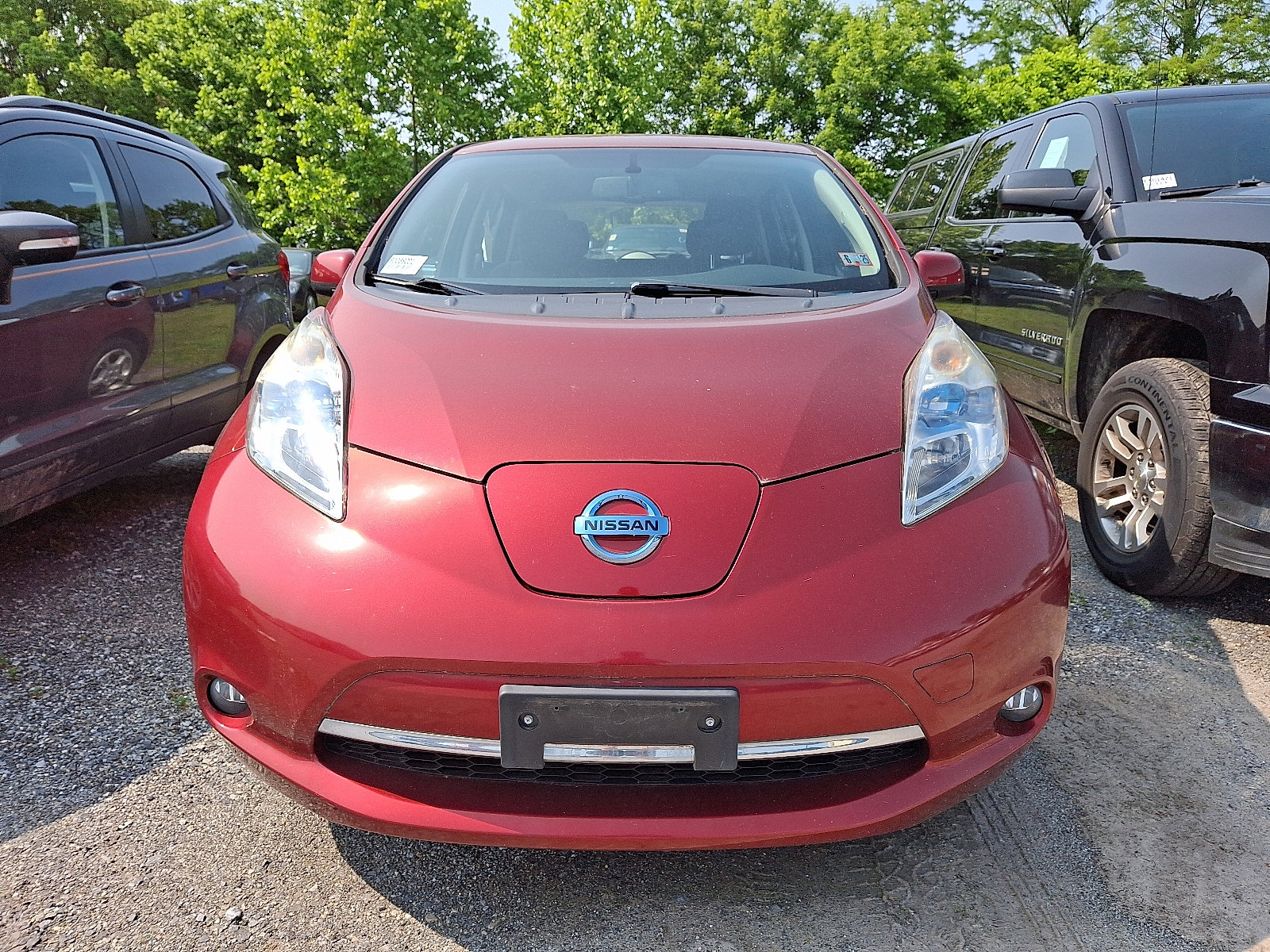 Used 2014 Nissan LEAF SV with VIN 1N4AZ0CP0EC334916 for sale in Exton, PA