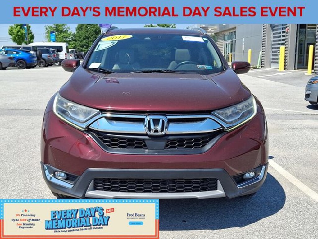 Certified 2017 Honda CR-V Touring SUV
