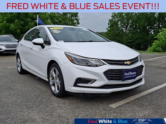 Certified 2018 Chevrolet Cruze Premier with VIN 3G1BF6SM3JS640958 for sale in Exton, PA