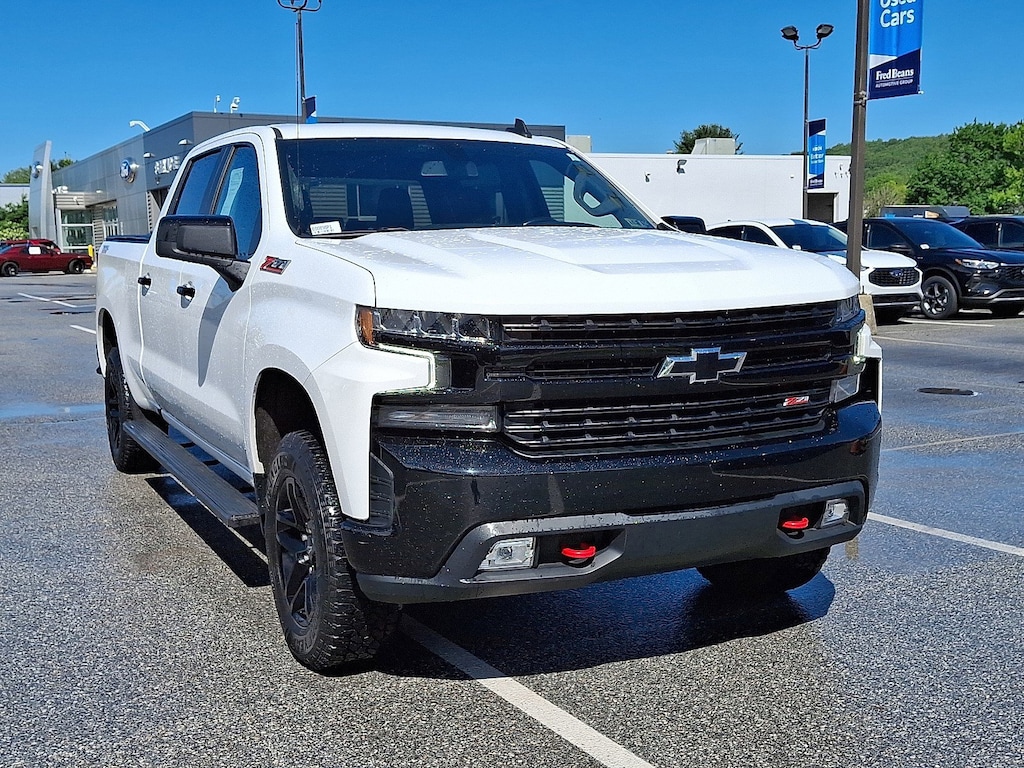 Certified 2021 Chevrolet Silverado 1500 4WD Crew Cab Standard Bed LT Trail Boss Truck Crew Cab