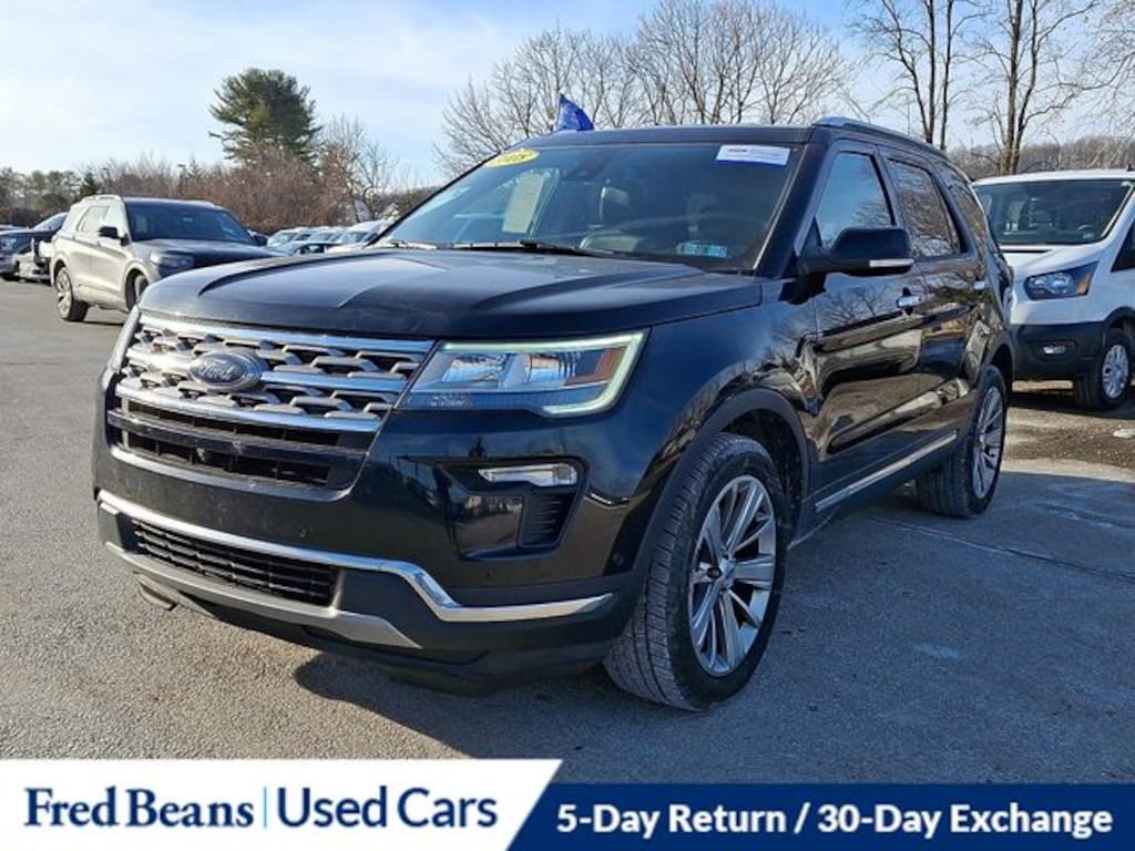 Certified 2018 Ford Explorer Limited SUV