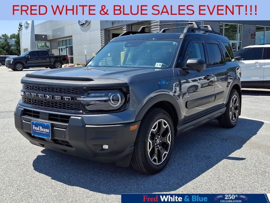 Certified 2025 Ford Bronco Sport Outer Banks SUV