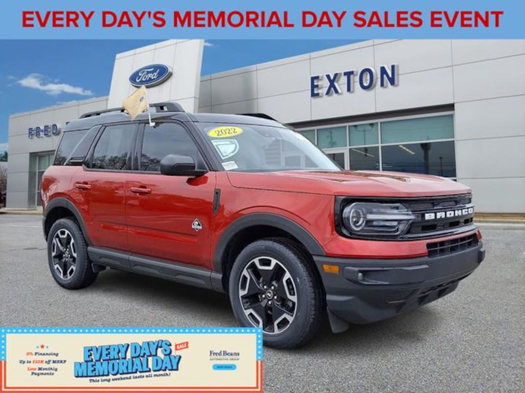 Certified 2022 Ford Bronco Sport Outer Banks SUV