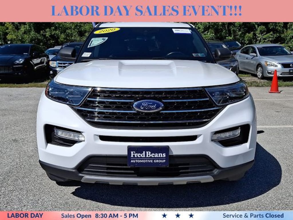 Certified 2020 Ford Explorer XLT SUV