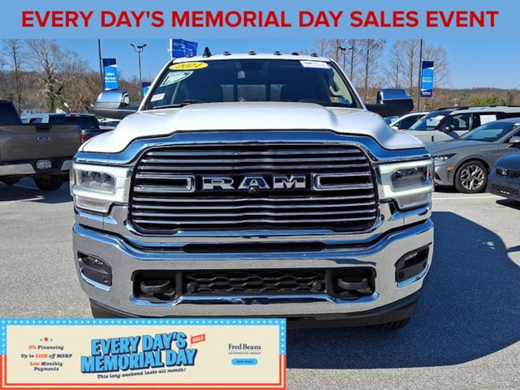 Certified 2021 Ram 3500 Laramie Truck Crew Cab
