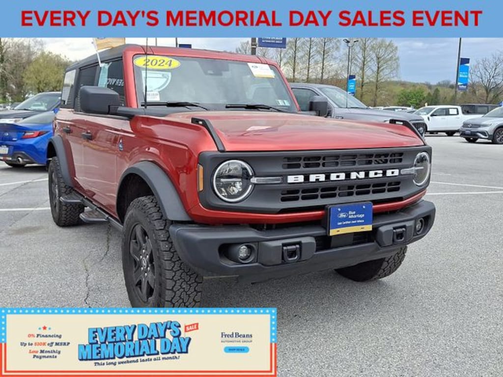 Certified 2024 Ford Bronco Black Diamond SUV