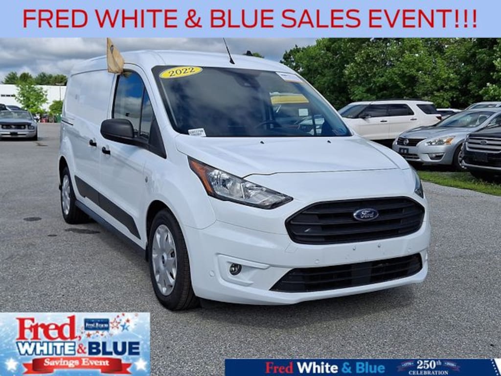 Certified 2022 Ford Transit Connect XLT Van Cargo Van