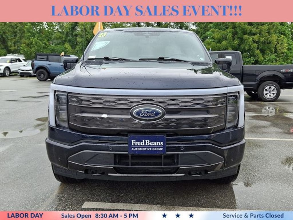Certified 2023 Ford F-150 Lightning Platinum Truck SuperCrew Cab