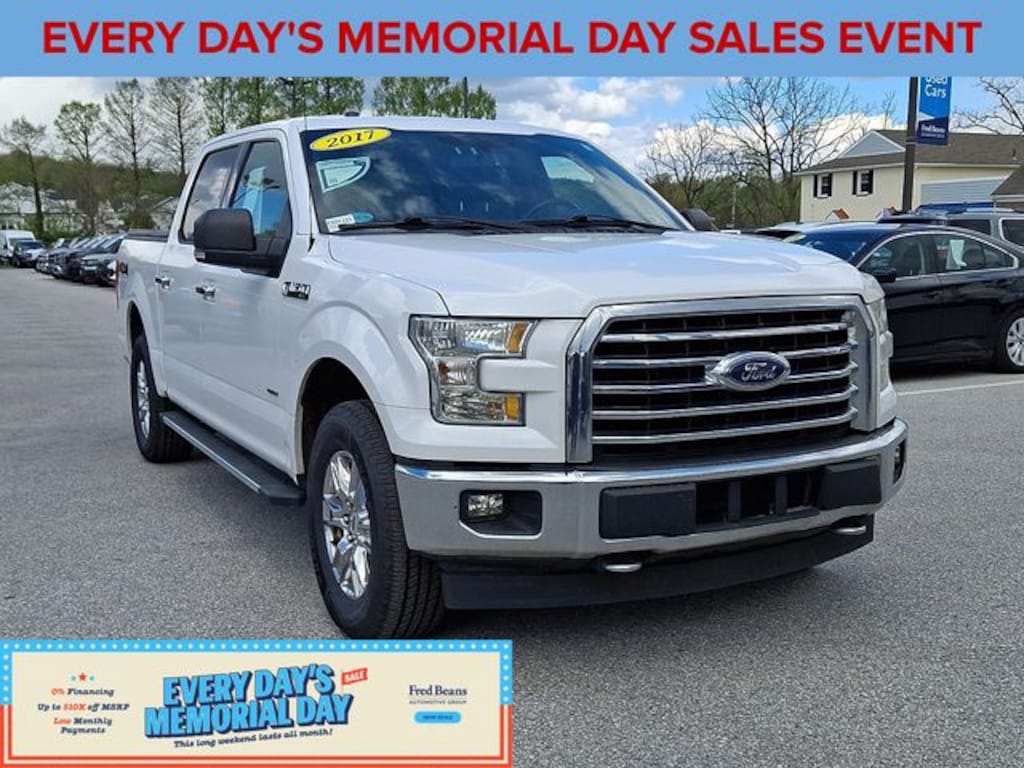 Used 2017 Ford F-150 XLT Truck SuperCrew Cab