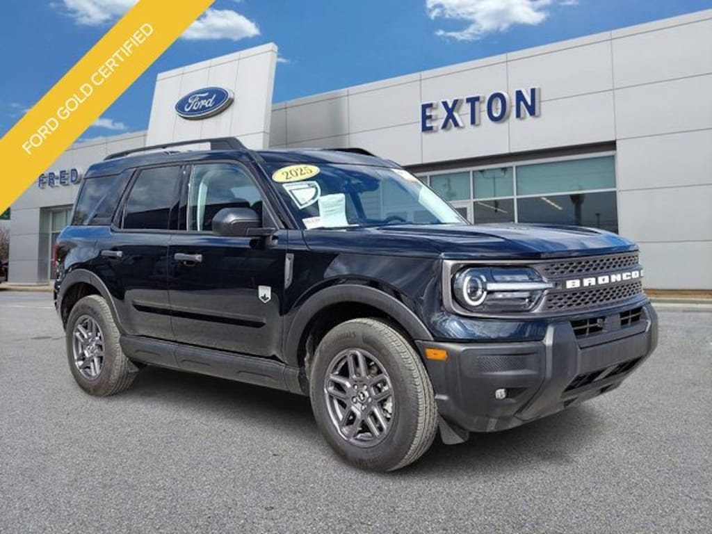 Certified 2025 Ford Bronco Sport Big Bend SUV