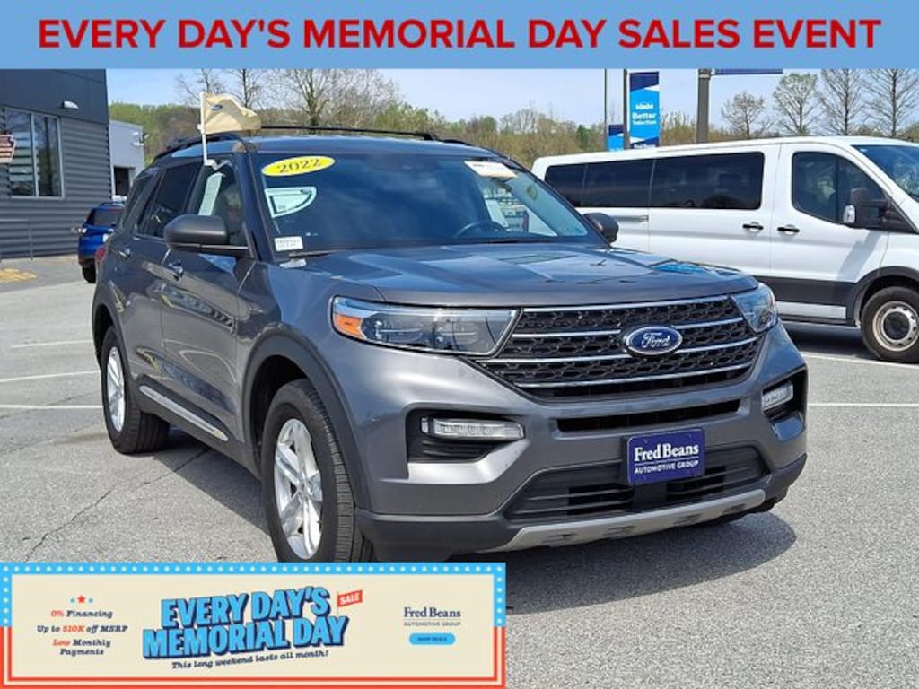Certified 2022 Ford Explorer XLT SUV