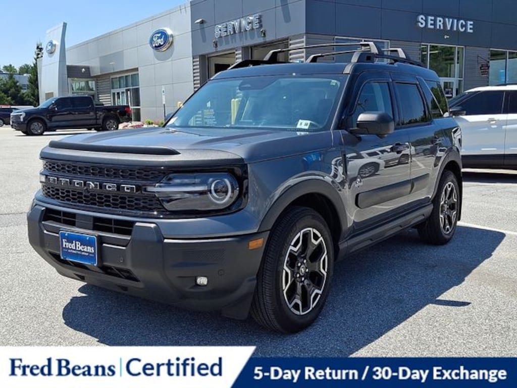 Certified 2025 Ford Bronco Sport Outer Banks SUV